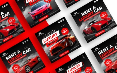 Прокат автомобилей Шаблоны постов в Instagram Социальные сети