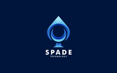 Maça Gradyan Logo Stili