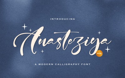 Anasteziya - Kalligrafi teckensnitt