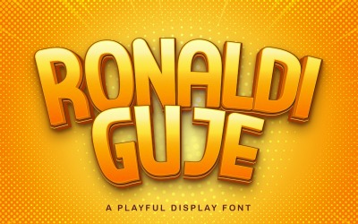 RONALDI GUJE - Display ohne Schriftart