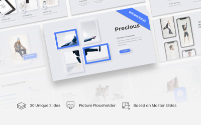 Precious — szablon Prezentacji Google Pitchdeck