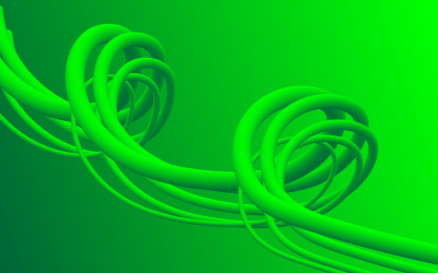 Vector abstract stylish green background template