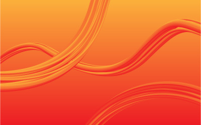 Vector Abstract Stylish Orange Background Template