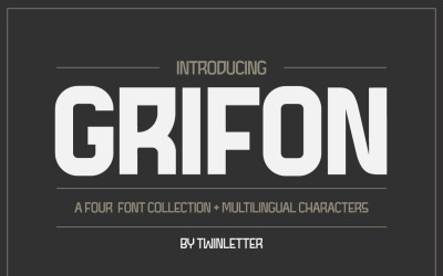 Grifon Modern San Serif Font
