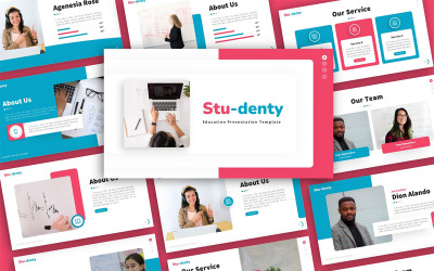 Modello di presentazione PowerPoint multiuso per l&amp;#39;istruzione studentesca
