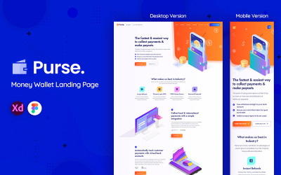 Plånbok målsida för handväska