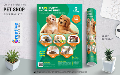 Pet Shop | Folheto da loja de animais
