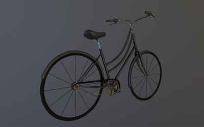 Bicicleta Sport StyleX modelo 3d