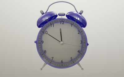 Budzik Sypialnia Model 3D