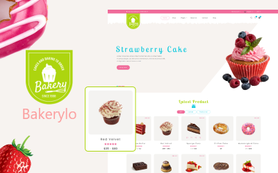 Bakerylo - багатоцільова тема Woocommerce Bakers