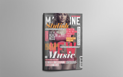 Modello di rivista di stile di vita #05