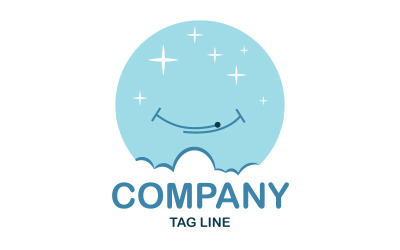 Smiley Face-logo voor nieuwe bedrijven