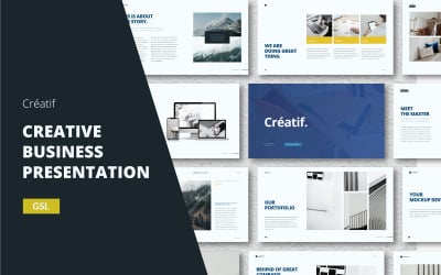 Creatif - Creative Business-Vorlage - Google Slides-Vorlage