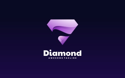 Elmas Gradyan Logo Stili