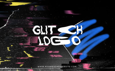 Glitch Logo Distortion Intro - Final Cut Pro Template