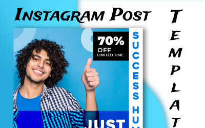 Корпоративный шаблон поста в Instagram Графика для социальных сетей