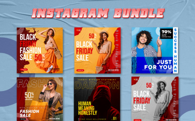 Modèles de publication Instagram de mode Médias sociaux