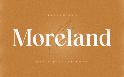 Moreland - Modern Serif Font