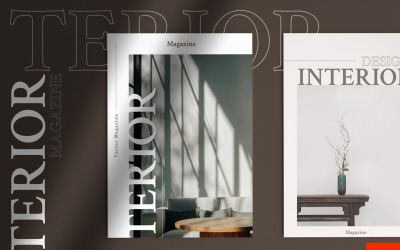 Furniture Magazine - PowerPoint Infographics Slide