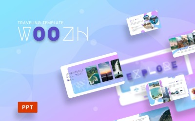 Woozh Creative - Слайд с инфографикой PowerPoint