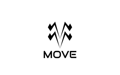 Monograma MV Electric Logo