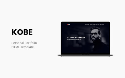 Kobe - преміум-шаблон особистого портфоліо