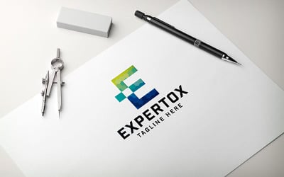 Expertox E Harfi Pro Logosu