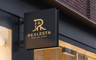Logo Real Estate Letter R Pro