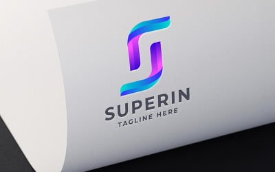 Logo Super Infinity Letter S Pro