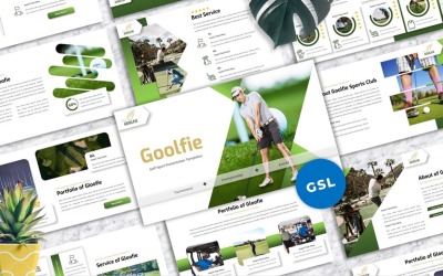 Goolfie - Deporte de golf Googleslide