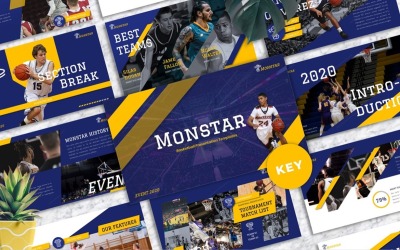 Monstar - Keynote del deporte de baloncesto