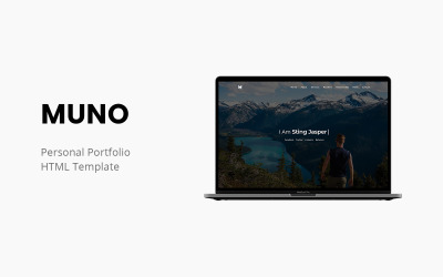 Muno - Шаблон персонального портфолио премиум-класса