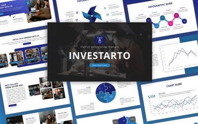 Investarto – Indítási többcélú PowerPoint sablon