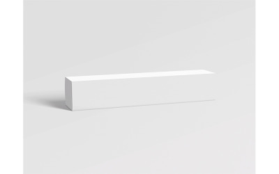 Kutu Ambalaj Mockup Uzun Dikdörtgen