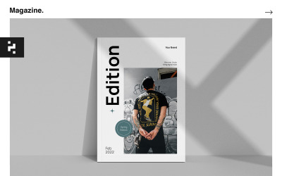 Kiadás - Divatmagazin sablon