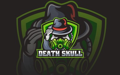 Death Skull Sport och E-Sports logotyp