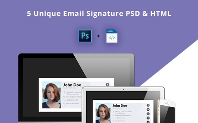 Fiva - Modello di firma e-mail univoco con codice HTML