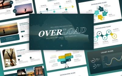 Overload - Wellness Multifunctionele Sjablonen PowerPoint presentatie