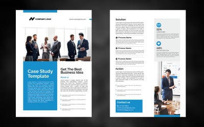 Professional  Case Study Template V-4