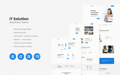 IT-tech - Thème WordPress pour solution informatique
