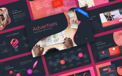 Рекламує шаблон Creative Keynote
