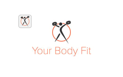 Body Fitness Logo Vector Template