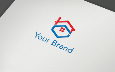 Gebouw Logo Vector Sjabloon