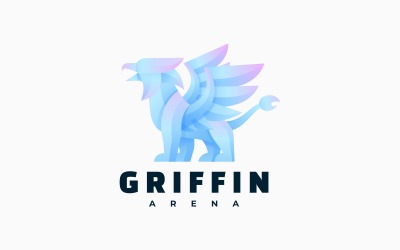 Griffin Gradient Logo Style