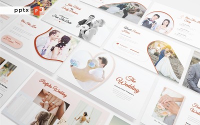 Le mariage - Diapositive d'infographie PowerPoint