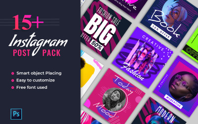 Pack de publication Instagram mode