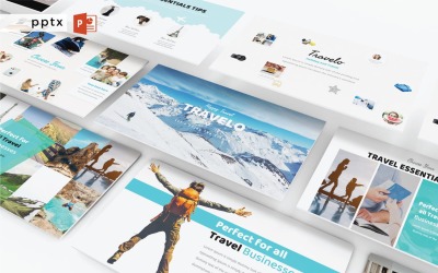 Travelo - Слайд с инфографикой PowerPoint