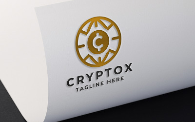 Bitcoin Crypto Currency Logotyp