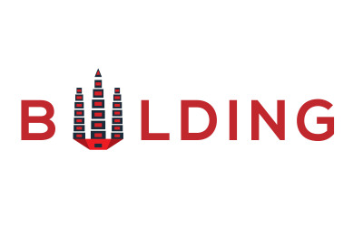 Gebouw Logo Vector Sjabloonontwerp