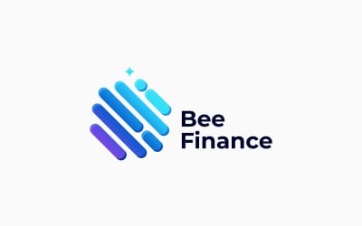 Gradient Logo Bee Finance